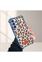 Samsung Galaxy A33 5g Compatible Transparent Four Corners Silicone Coated Glossy Edge Case Leopard Pattern - 4