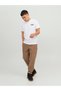 Jjecorp Logo Tee Ss O-Neck Noos Men's T-Shirt 12151955 White/Slim/Small Print/Black - 4