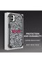 Samsung Galaxy A04 Compatible Transparent Four Corner Silicone Coated Glossy Edge Case Leopard Pattern - 3