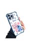 iPhone 16 Pro Max Compatible Transparent Back Four-Corner Reinforced Impact Protection Silicone Case - 2