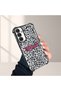 Samsung Galaxy A25 Compatible Transparent Four Corner Silicone Coated Glossy Edge Case Leopard Pattern - 4
