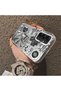 Samsung Galaxy A15 Compatible American Retro Collage Style Pattern Anti-Shake Protection - 3