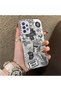 Realme C75 4g Compatible American Retro Collage Style Patterned Anti-Shake Protection