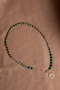 Certified Prehnite, Unakite, Malachite, Aventurine and Jade Heart Chakra Pendant Odt230 - 4
