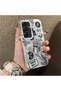 Samsung Galaxy A50/A50S/A30S Compatible American Retro Collage Style Patterned Anti-Shock Protection