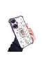 Realme C55 Compatible Transparent Back Panel Four-Corner Reinforced Impact Protection Glossy Edge Silicone Case - 2