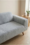 Plush 3 Seater Welsoft Sofa Cover |   Elastic Seat Cover | Sofa Bed Cover |   Seat Cover - 3