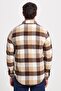 Men's Slim Fit slim fit checkered winter lumberjack shirt - 6