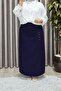 Women's Hijab Plus Size Metal Stone Skirt - 6
