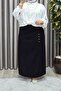 Women's Hijab Plus Size Metal Stone Skirt - 8