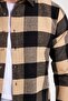 Men's Slim Fit slim fit checkered winter lumberjack shirt - 4