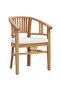 5 Piece Garden Dining Set Solid Wood Teak - 2