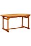 9 Piece Garden Dining Set Solid Wood Acacia 160-240 cm - 5