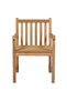 7 Piece Garden Dining Set 150x90 cm Solid Teak Wood - 4