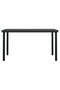 5 Piece Garden Dining Set Grey and Black - 2