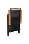 Dining Set | Black | Powder-Coated Aluminium, Textilene, WPC | Medium - 6