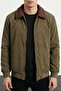 Men's Coat Plush Lined Shirt Collar Windproof Velvet Coat - 2