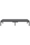 11 Piece Garden Lounge Set with Cushions Poly Rattan Dark Grey - 7