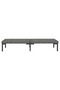 9 Piece Garden Lounge Set with Cushions Poly Rattan Dark Grey - 5