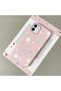 جراب سيليكون متوافق مع هاتف iPhone 11 مصنوع من الجلد الوردي يحمي الكاميرا وامتصاص الصدمات على شكل نجمة خماسية - 3