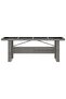7 Piece Outdoor Dining Set with Cushions Poly Rattan Grey - 4