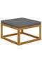 4 Piece Garden Lounge Set with Cushion Solid Acacia Wood - 7