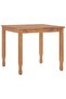 5 Piece Garden Dining Set Solid Wood Teak - 7