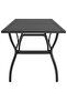 7 Piece Garden Dining Set Textilene and Steel - 4