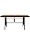 5 Piece Outdoor Dining Set Poly Rattan Black - 6