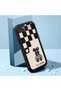 حافظة سيليكون متوافقة مع هاتف iPhone 7/8/SE 2020 2022 بنمط لوحة الشطرنج العصرية - 2
