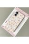 iPhone 16 Compatible White Leather Textured Silicone Protects the Camera Shock-Absorbing Case Büğüm - 2