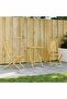 3 Piece Bistro Set Bamboo