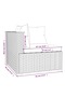 8 Piece Garden Lounge Set with Cushions Poly Rattan Grey - 4