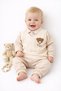 Baby Boy 2-Piece Set Knitwear Sweater Detailed Teddy Bear Long Sleeve Top and Bottom Set - 2