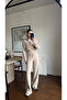 Premium Trend Knitwear Zippered Cardigan-Pants 2-Piece Set