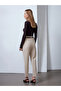 72239 Belted High Waist Trousers-Stone - 2