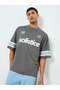 Men Grey Graphic Print Boxy Fit T-Shirt - 3