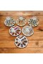 Aycan 6 Piece Porcelain Hand Painted Coffee Cup Set