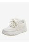 Women Applique Detail Lace Up Sneakers - 2