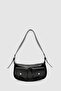 Diana vintage baguette bag black