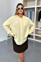 Women's Long Sleeve Single Pocket 100% Cotton Shirt Yellow - 26Y 2026 - 5