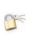 Padlock Yellow 32 mm with 3 Keys |   Shutter Door Chest Lock Door Box Lock - 2