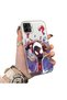 Samsung Galaxy A03/A04E/A04 Compatible Spiderman Couple Case Acrylic Back Silicone Edge Protection