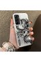 Samsung Galaxy A35 Compatible Hard Acrylic Back Silicone Edge Lens Protection Case - 2