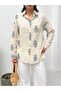 Embroidered Premium Linen Women's Shirt