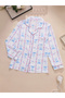 Women Graphic Bow Print Shirt and Pyjama Set - 3