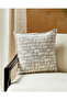 Grey Jacquard Cushion