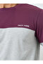 Men Color Block Long Sleeve T-Shirt and Pyjama Set - 3