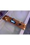 Wooden Bathtub Tray 71 cm – with Phone, Candle, and Glass Holder - 6