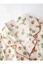 Women Floral Print Shirt and Pyjama Set - 5